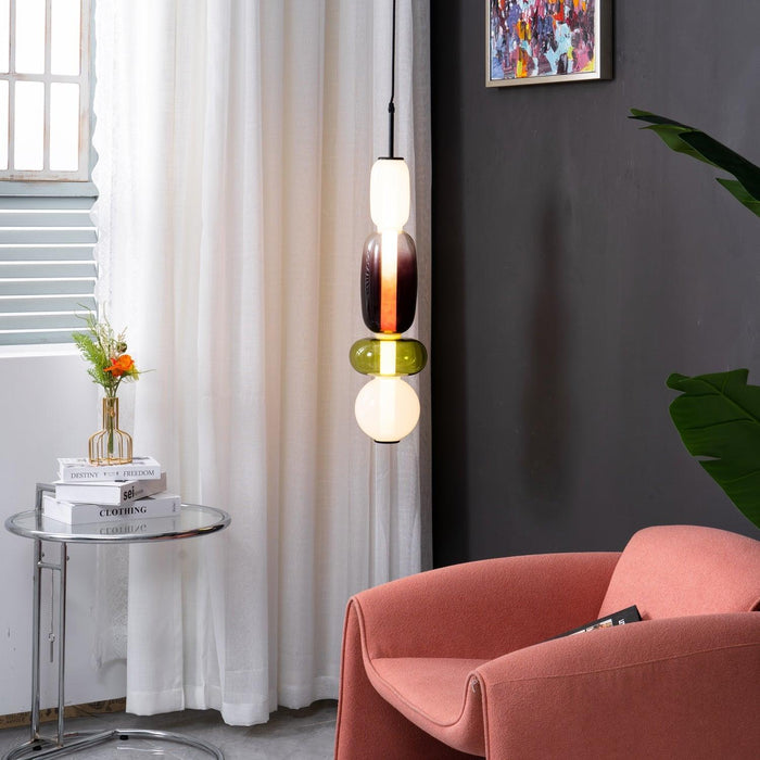Candied Glass Pendant Light-DWHOME