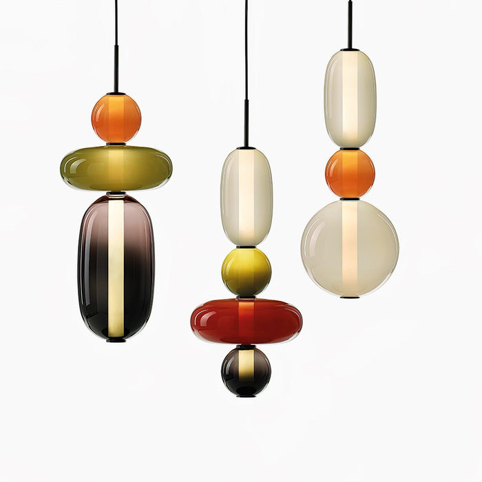 Candied Glass Pendant Light-DWHOME