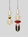 Candied Glass Combo Pendant Light-DWHOME