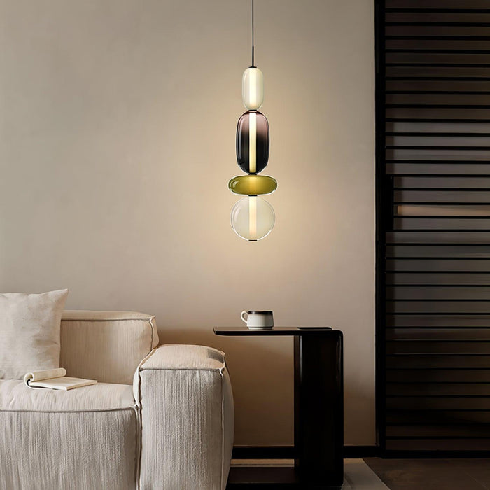 Candied Glass Pendant Light-DWHOME