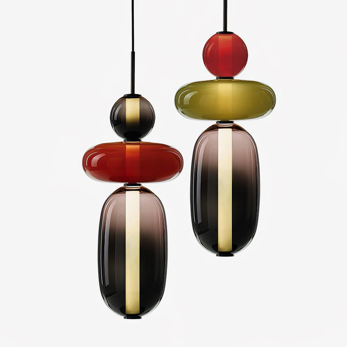 Candied Glass Combo Pendant Light-DWHOME