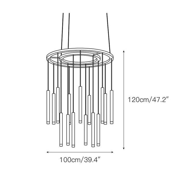 Candle Chandelier-DWHOME