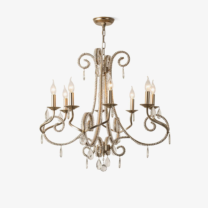 Candle Crystal Chandelier-DWHOME
