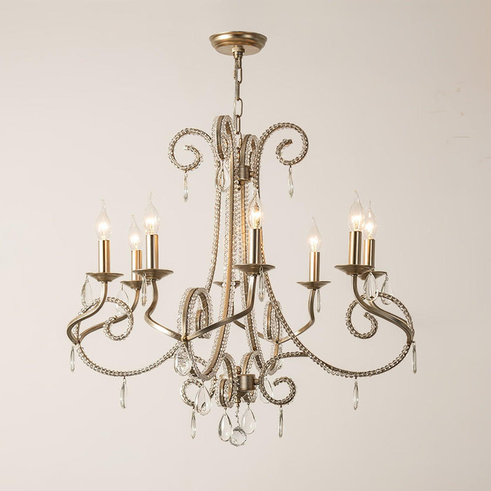 Candle Crystal Chandelier-DWHOME
