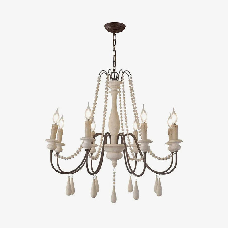 Candle Style Beaded Chandelier-DWHOME