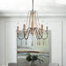 Candle Style Beaded Chandelier.