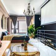 Candle Style Beaded Chandelier-DWHOME