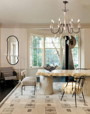 Candle Style Beaded Chandelier-DWHOME