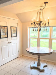 Candle Style Beaded Chandelier-DWHOME