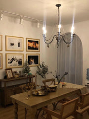 Candle Style Beaded Chandelier-DWHOME