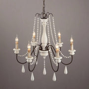 Candle Style Beaded Chandelier-DWHOME