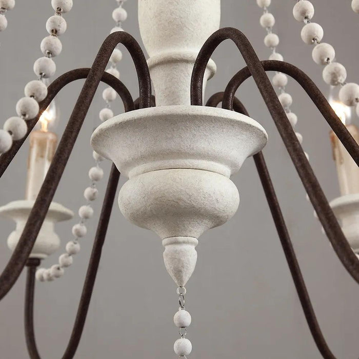 Candle Style Beaded Chandelier - Vakkerlight