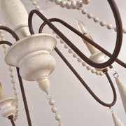 Candle Style Beaded Chandelier-DWHOME