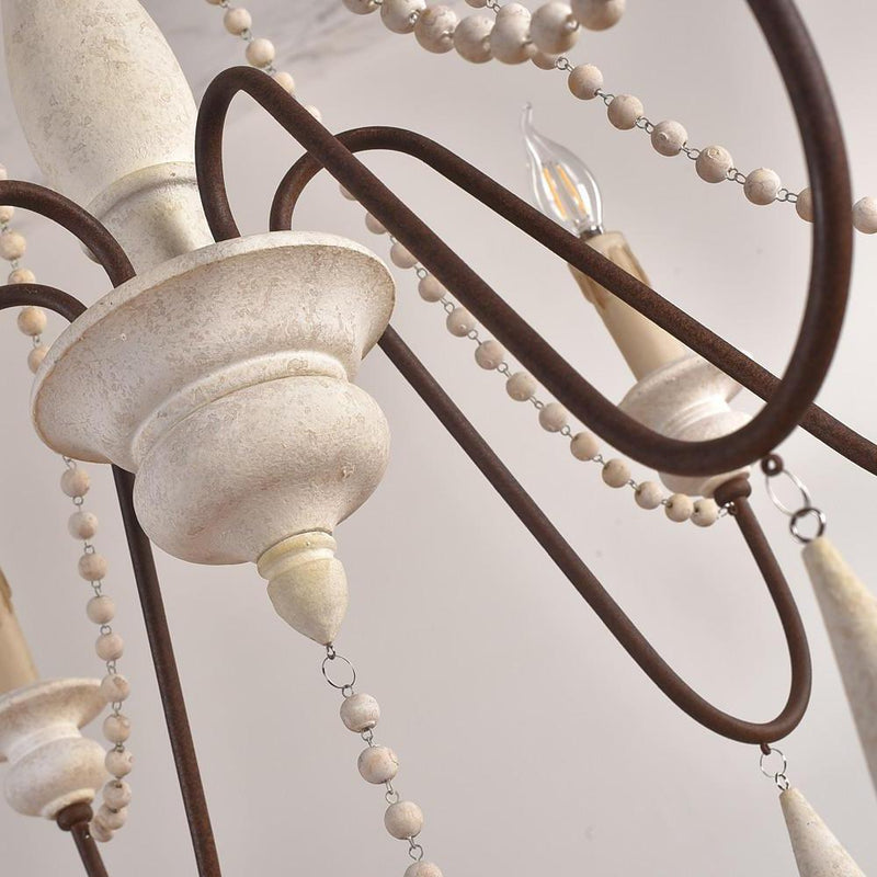 Candle Style Beaded Chandelier-DWHOME