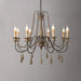 Candle Style Beaded Chandelier - DWHOME