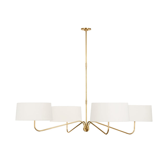 Grande Four Arm Chandelier-DWHOME