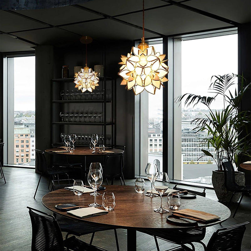 Capiz Pendant Lamp-DWHOME
