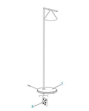 Captain Flint Floor Lamp-DWHOME