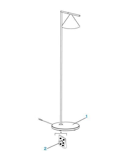 Captain Flint Floor Lamp-DWHOME