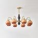 Caramel Orb Chandelier-DWHOME