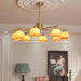 Caramel Sphere Chandelier-DWHOME