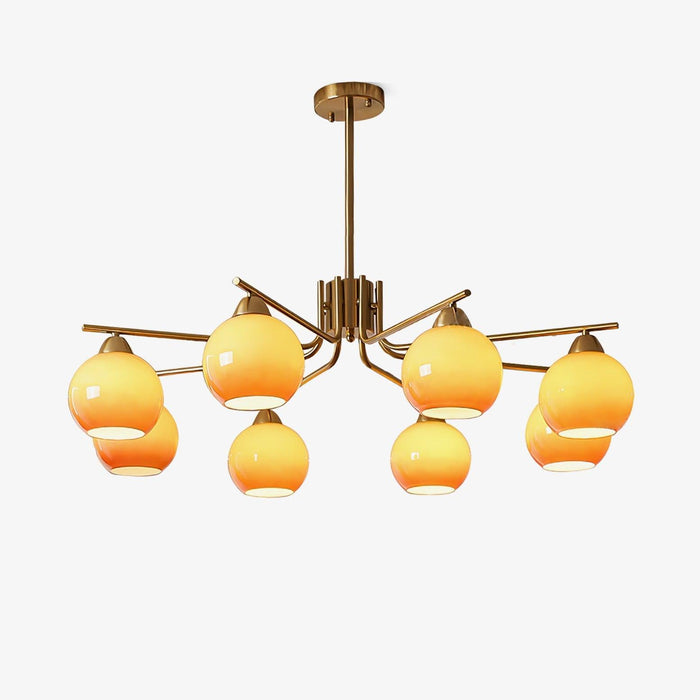 Caramel Sphere Chandelier-DWHOME