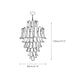 Caramello Petal Chandelier-DWHOME