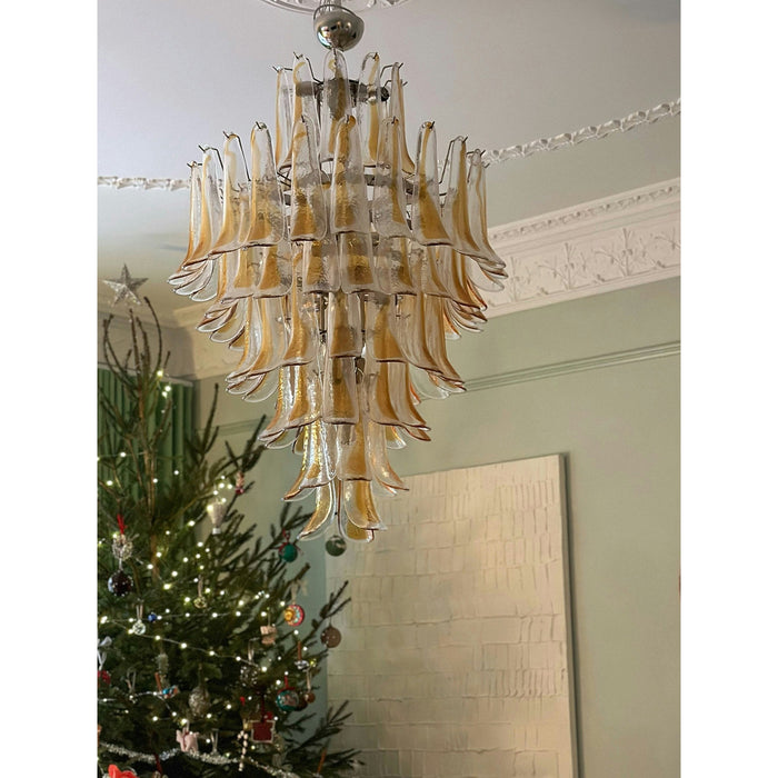 Caramello Petal Chandelier-DWHOME