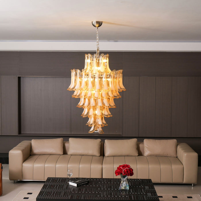 Caramello Petal Chandelier-DWHOME