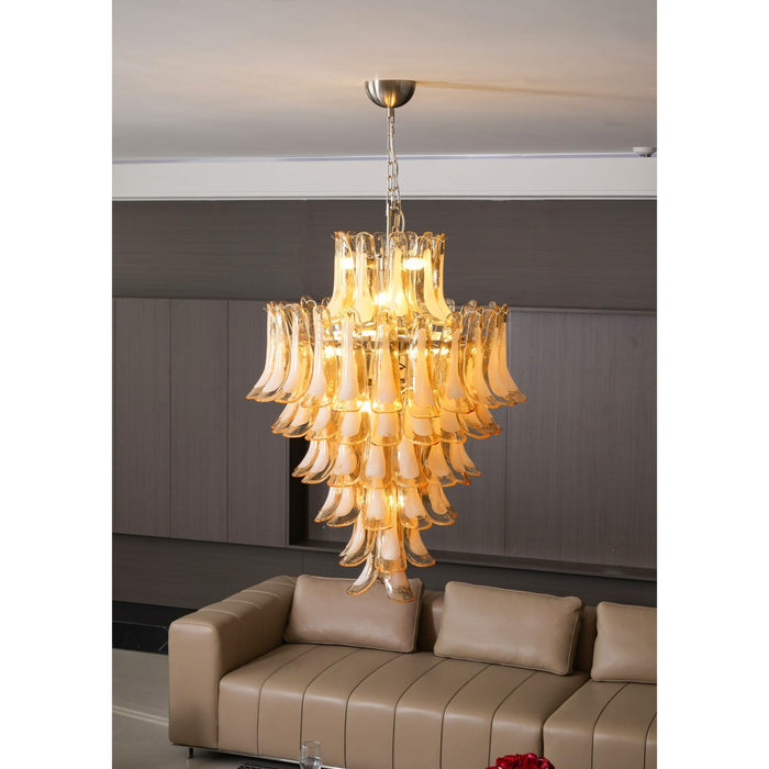 Caramello Petal Chandelier-DWHOME