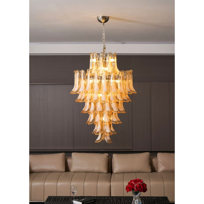 Caramello Petal Chandelier-DWHOME