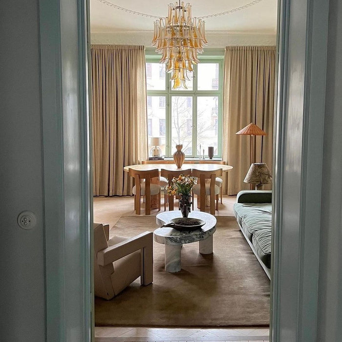 Caramello Petal Chandelier-DWHOME