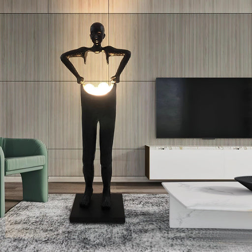 Carrier Sculpture Floor Lamp-DWHOME