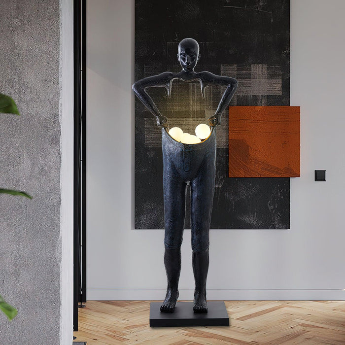 Carrier Sculpture Floor Lamp-DWHOME