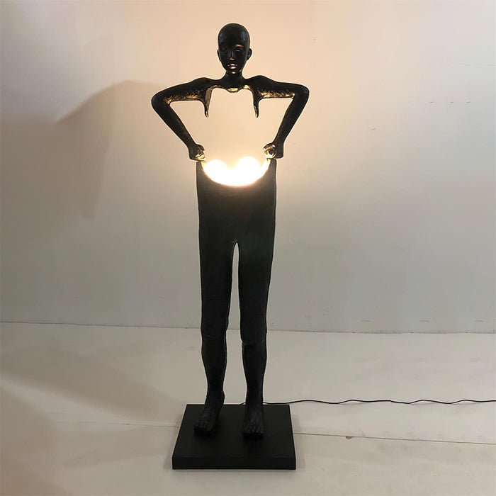 Carrier Sculpture Floor Lamp-DWHOME