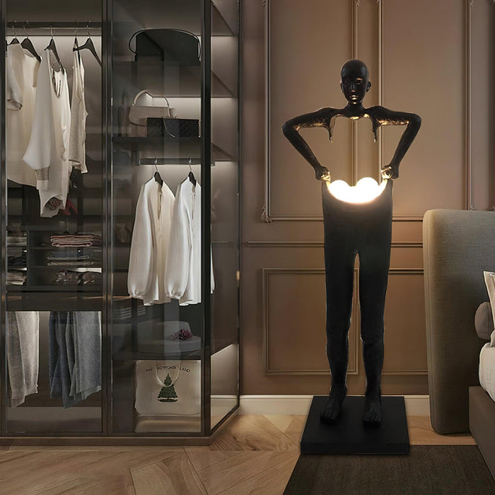 Carrier Sculpture Floor Lamp-DWHOME