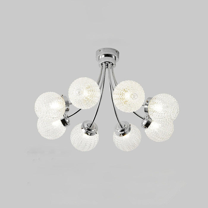 Carved Glass Ceiling Lamp-DWHOME