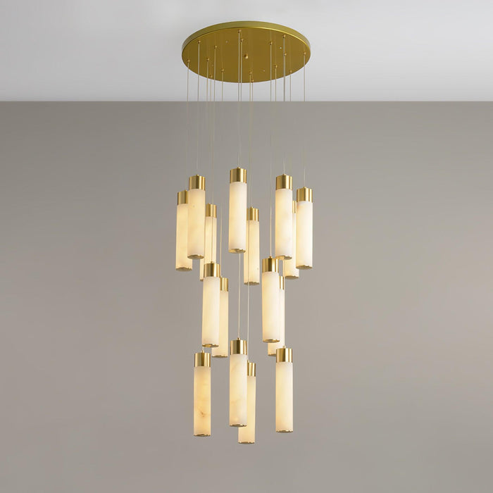 Celestial Alabaster Cascade Chandelier - DWHOME