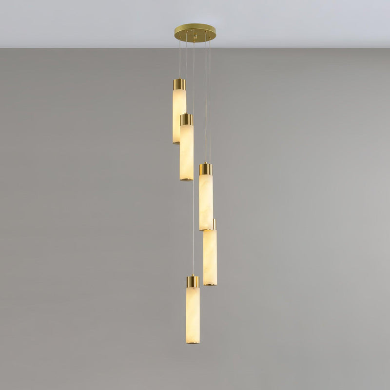 Celestial Alabaster Cascade Chandelier-DWHOME