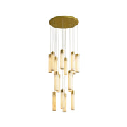 Celestial Alabaster Cascade Chandelier-DWHOME