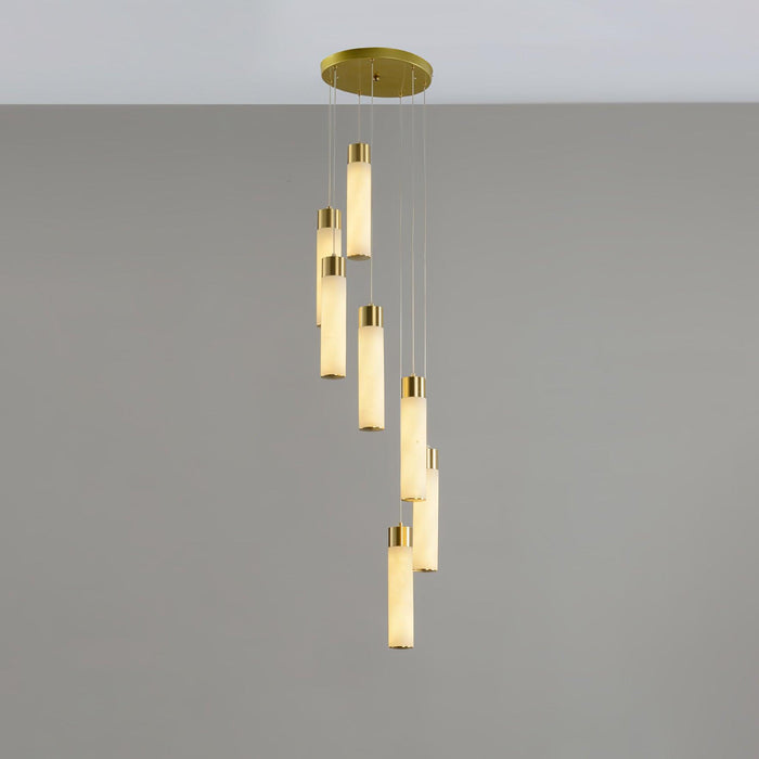 Celestial Alabaster Cascade Chandelier - DWHOME