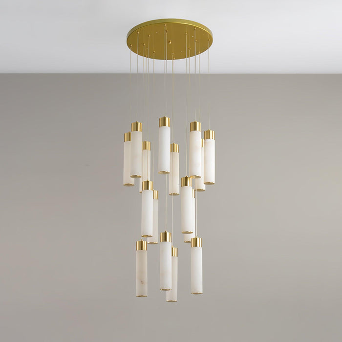 Celestial Alabaster Cascade Chandelier - DWHOME