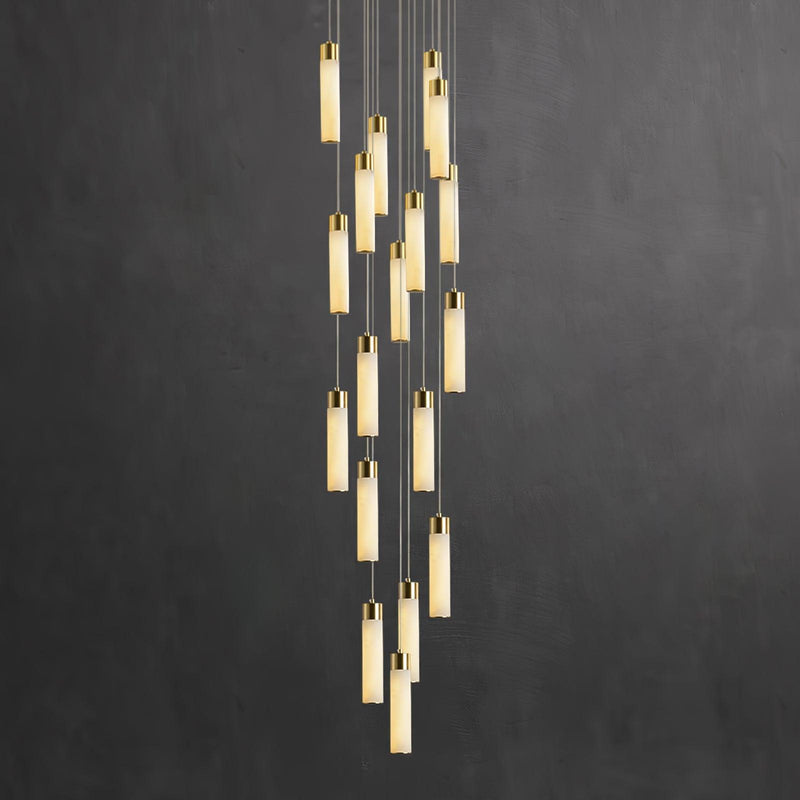 Celestial Alabaster Cascade Chandelier-DWHOME