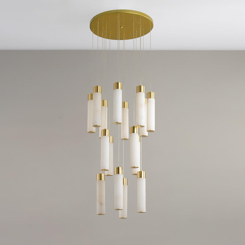 Celestial Alabaster Cascade Chandelier-DWHOME