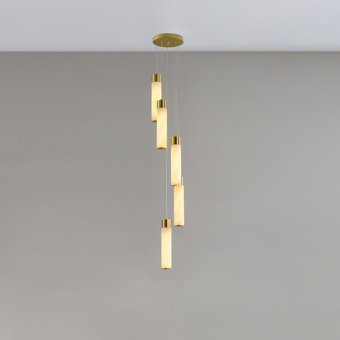 Celestial Alabaster Cascade Chandelier - DWHOME