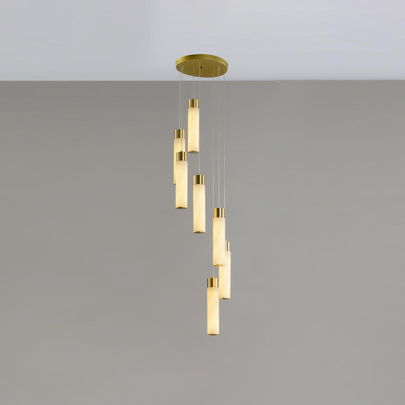 Celestial Alabaster Cascade Chandelier-DWHOME