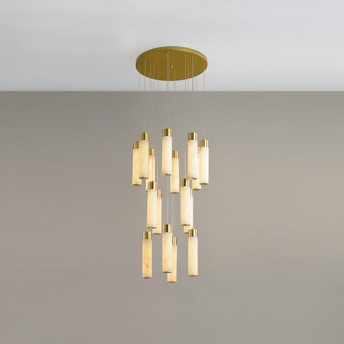 Celestial Alabaster Cascade Chandelier - DWHOME