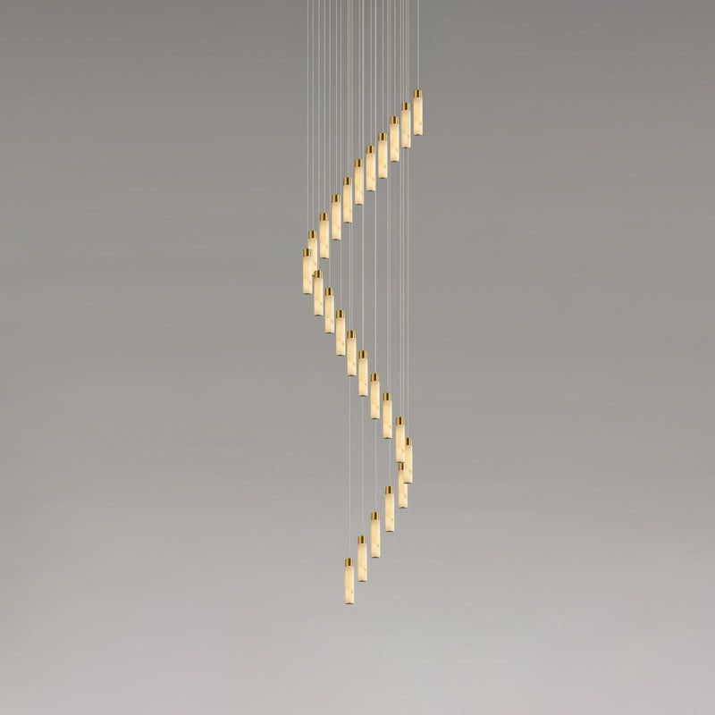 Celestial Alabaster Cascade Chandelier-DWHOME