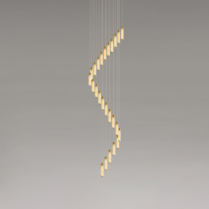 Celestial Alabaster Cascade Chandelier - DWHOME