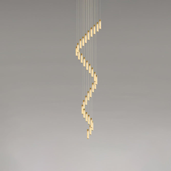 Celestial Alabaster Cascade Chandelier - DWHOME